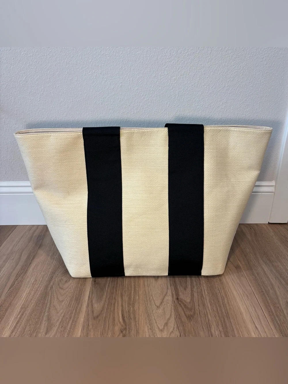 New Mark and Graham Black Ribbon Bow Tote - Picture 2 of 6